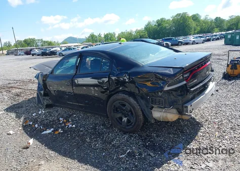 2021 Dodge Charger Police Rwd z USA, uszkodzony, nr VIN 2C3CDXAT2MH551264